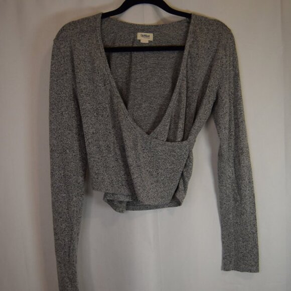 UpWest Tops - UpWest Wrap Crop Top